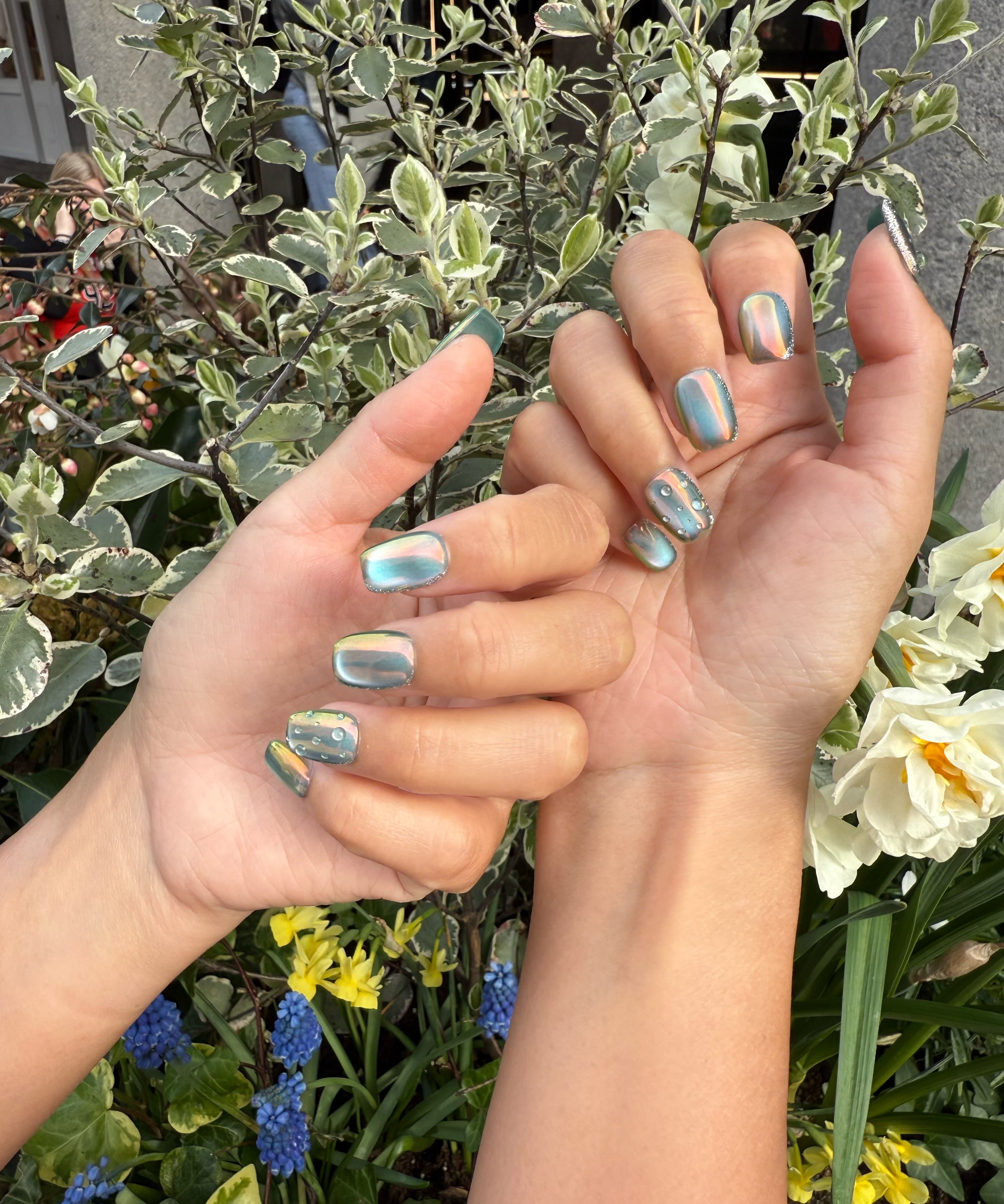 Ice Queen Nails | Extra Short Coffin Press-Ons 17mm

