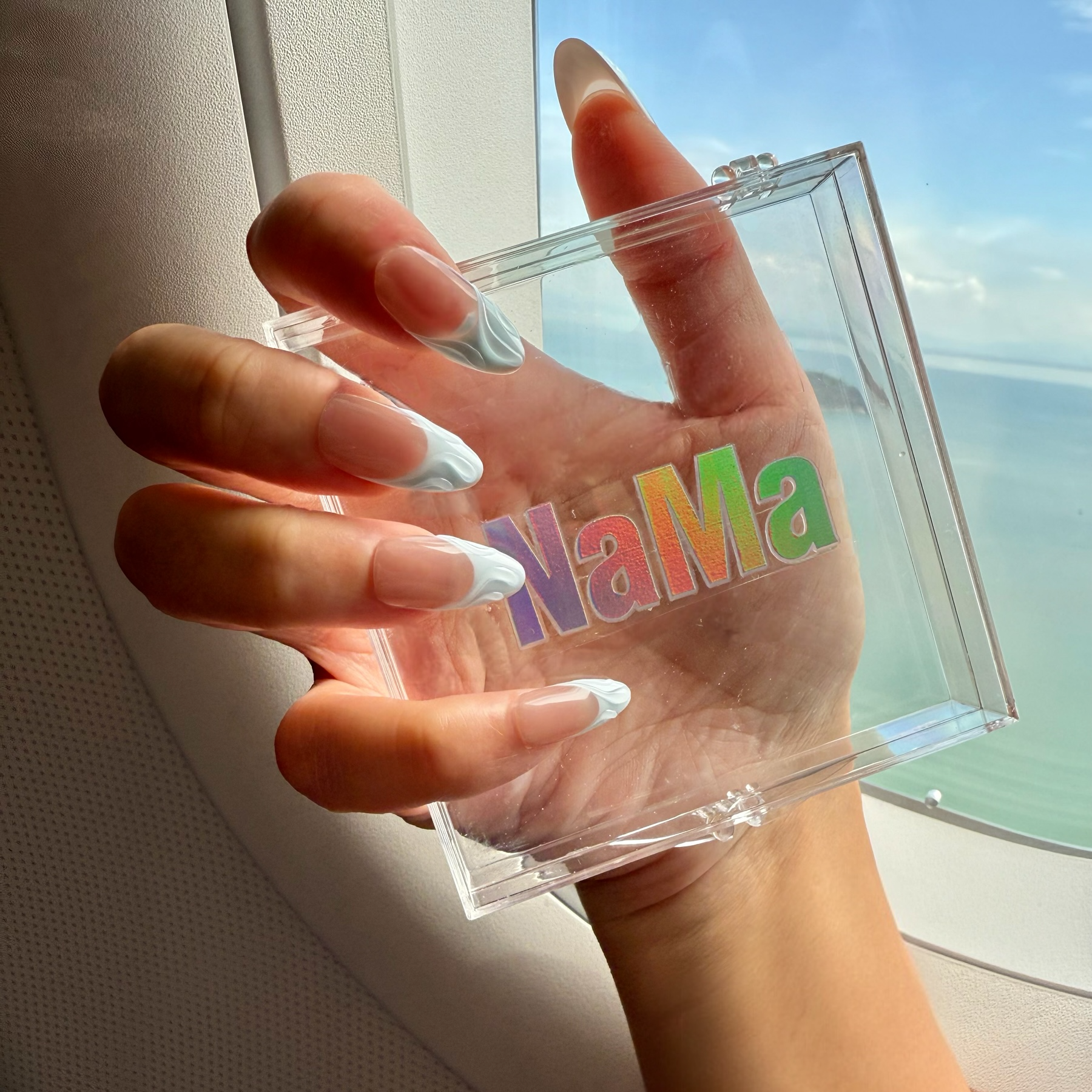 French Fizz Medium Almond Press-On Nails | 20mm