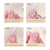 NaMa Nails UV Solid Gel Kit with Remover+2 Extra Free Sticky Tabs